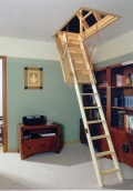 Складные деревянные чердачные лестницы fakro SMART (LWS) и fakro KOMFORT (LWK)